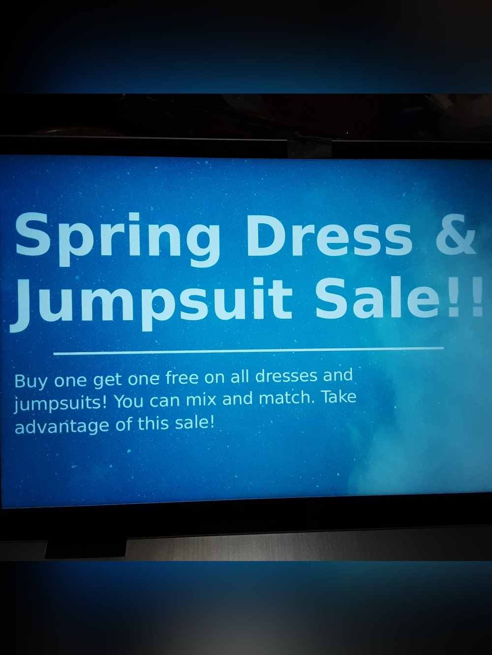 Spring Dress & Jumpsuit Sale!